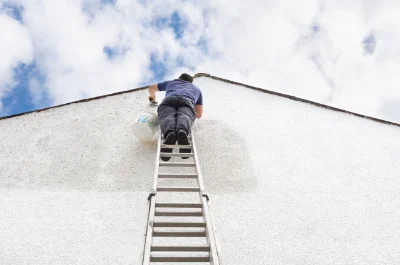 Peinture extérieure à Morthomiers — façades et ravalement